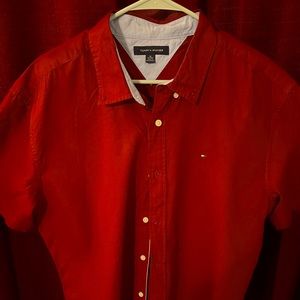 Mens Tommy Hilfiger button down shirt